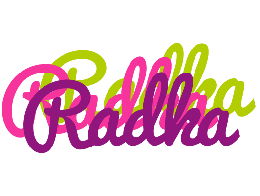 Radka flowers logo