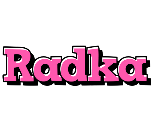 Radka girlish logo