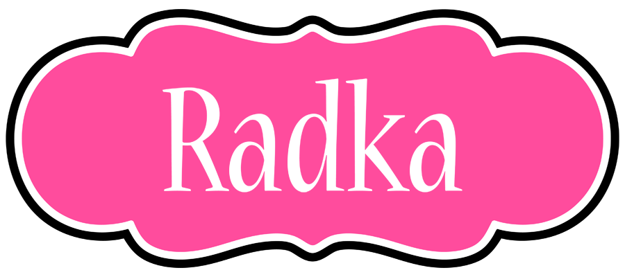 Radka invitation logo