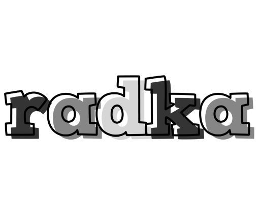 Radka night logo