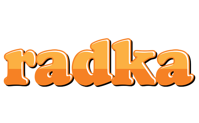 Radka orange logo