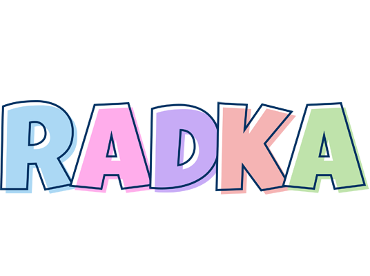Radka pastel logo