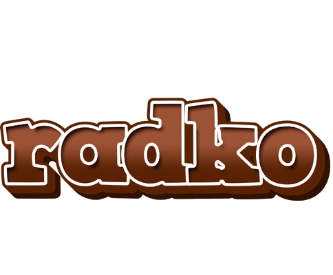 Radko brownie logo