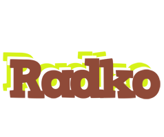 Radko caffeebar logo