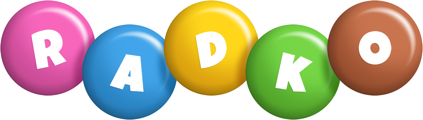 Radko candy logo