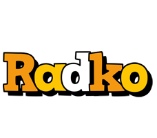 Radko cartoon logo