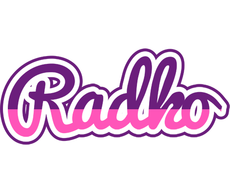 Radko cheerful logo