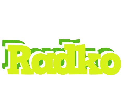 Radko citrus logo