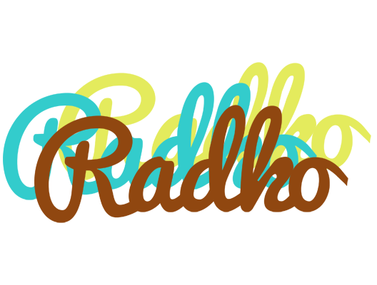 Radko cupcake logo