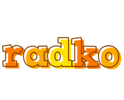 Radko desert logo