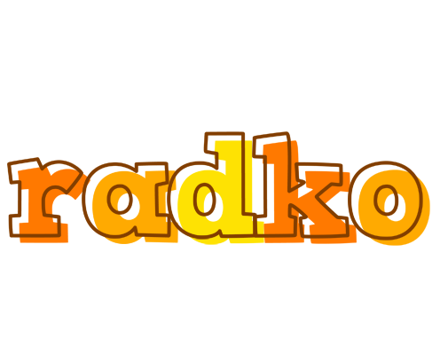 Radko desert logo