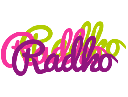 Radko flowers logo