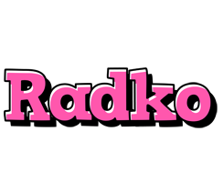 Radko girlish logo