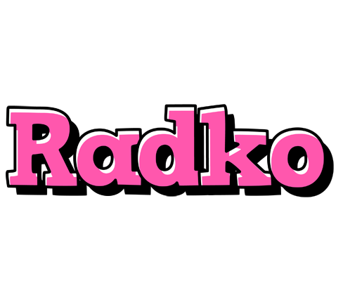 Radko girlish logo
