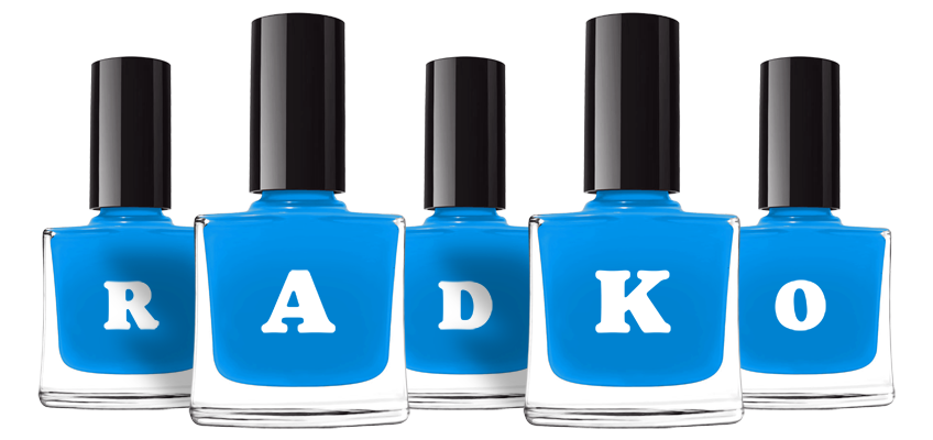 Radko glossy logo