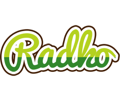 Radko golfing logo