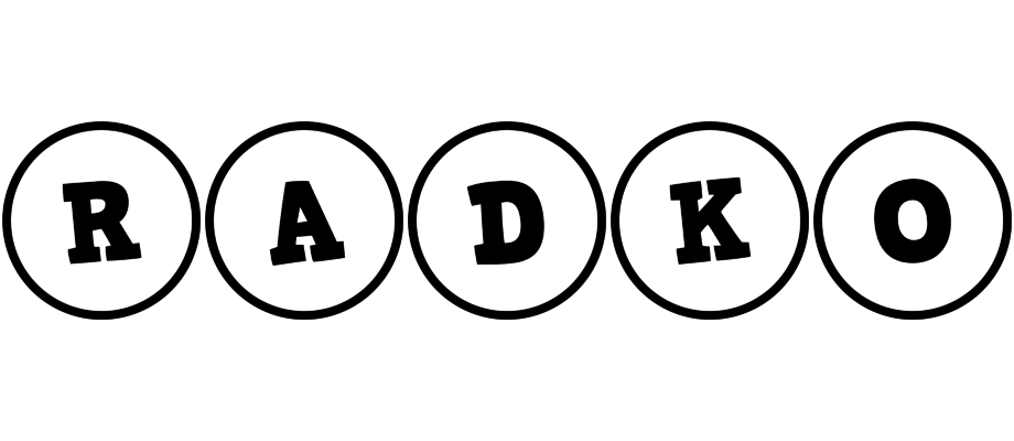Radko handy logo