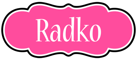 Radko invitation logo