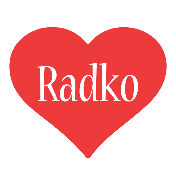 Radko love logo