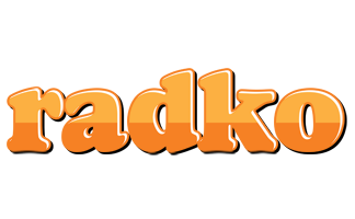 Radko orange logo