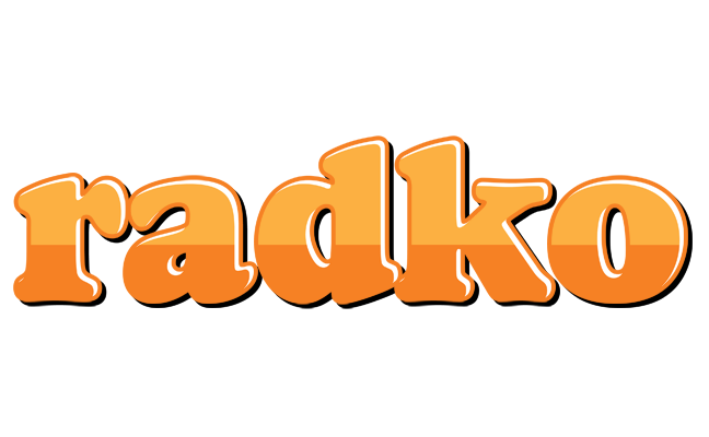 Radko orange logo