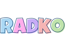 Radko pastel logo