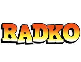 Radko sunset logo