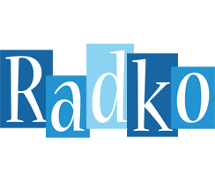 Radko winter logo