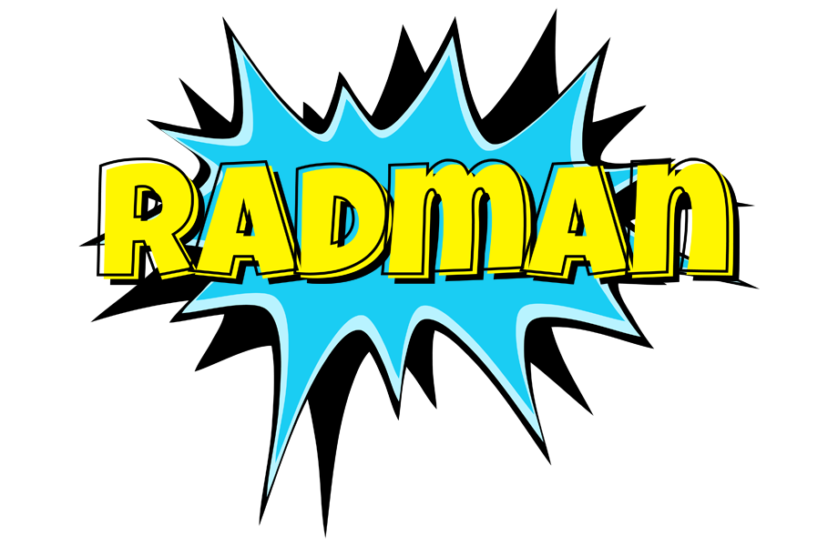 Radman amazing logo