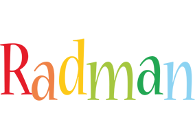 Radman birthday logo