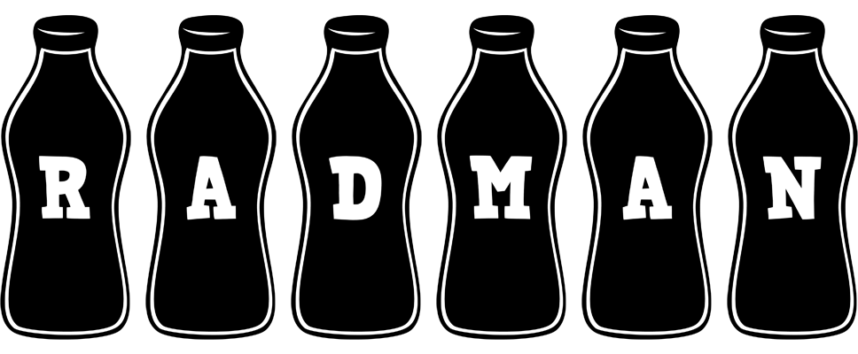 Radman bottle logo