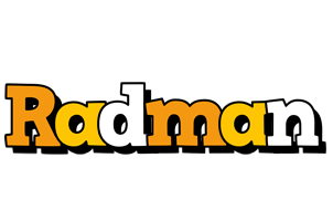 Radman cartoon logo