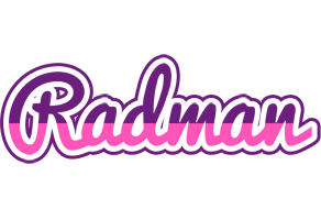 Radman cheerful logo