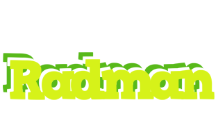 Radman citrus logo