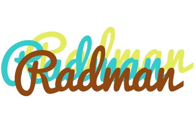 Radman cupcake logo