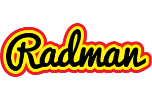 Radman flaming logo