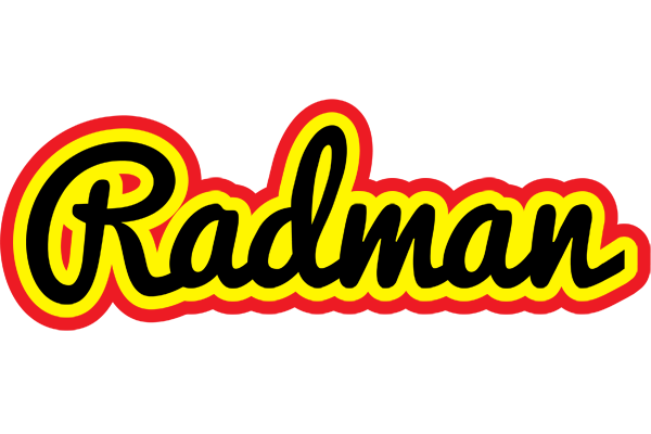 Radman flaming logo