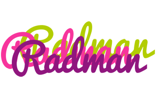 Radman flowers logo