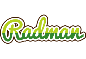 Radman golfing logo