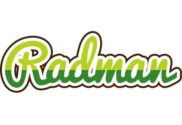 Radman golfing logo