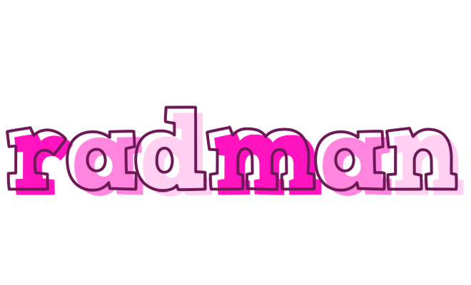 Radman hello logo