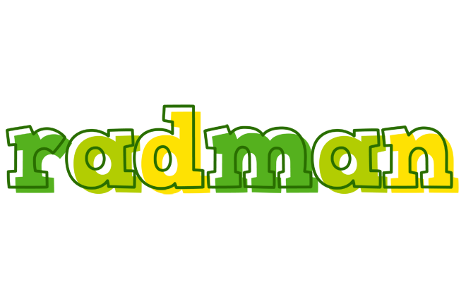 Radman juice logo