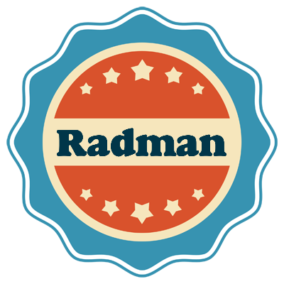 Radman labels logo