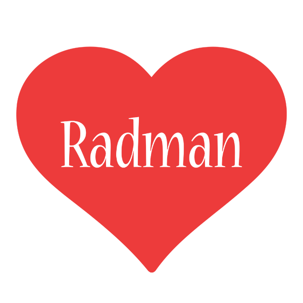 Radman love logo