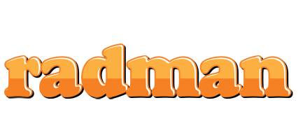 Radman orange logo