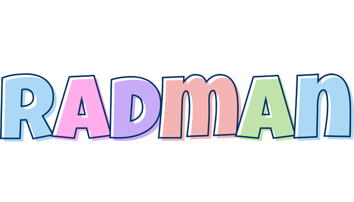 Radman pastel logo