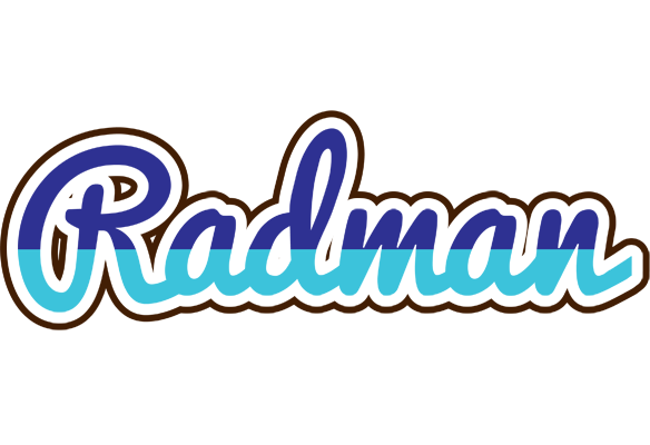Radman raining logo