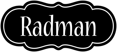 Radman welcome logo