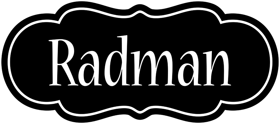 Radman welcome logo