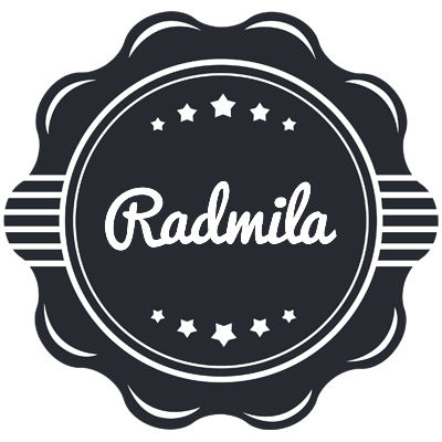 Radmila badge logo